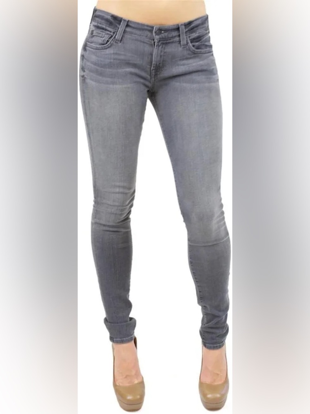7 For All Mankind Gwenevere - Gray Wash